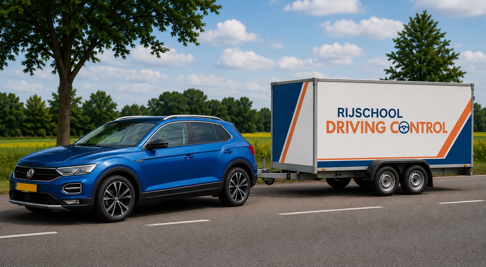 BE-rijbewijs Rotterdam — aanhanger en caravan